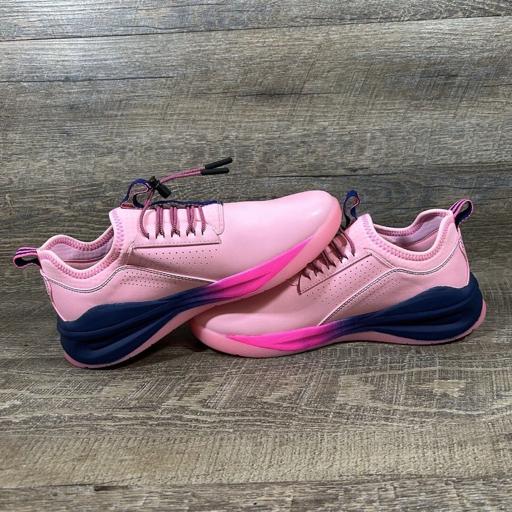 Stylish Pink and Navy Women's Sneakers